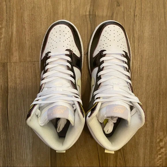 😈NEW😈 CUSTOM WMNS NIKE DUNK HI NEW WITHOUT BOX - Picture 12 of 14